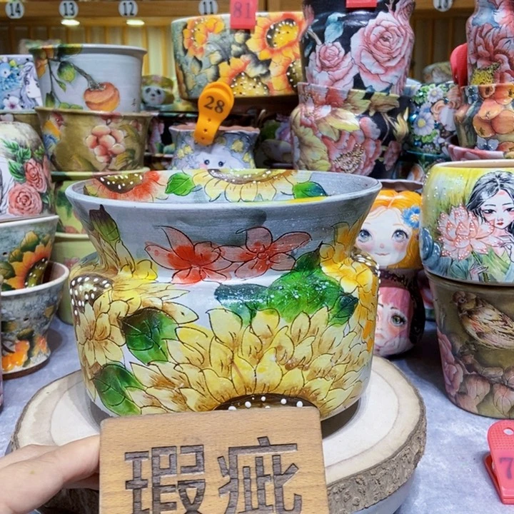 景德镇艺术手绘作品