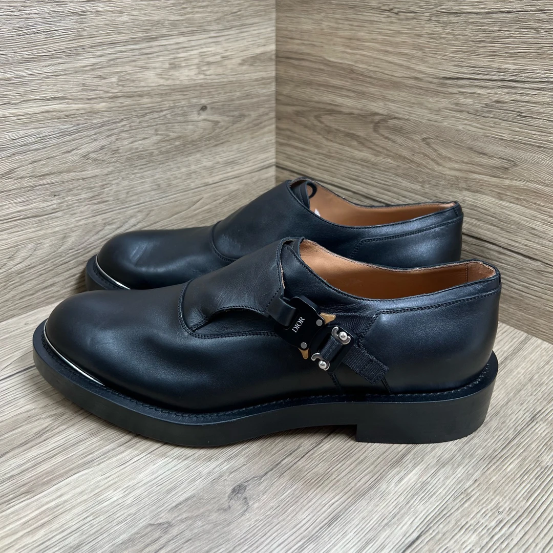 99新 DIOR/迪奥 Explorer 锁扣孟克德比鞋 42码