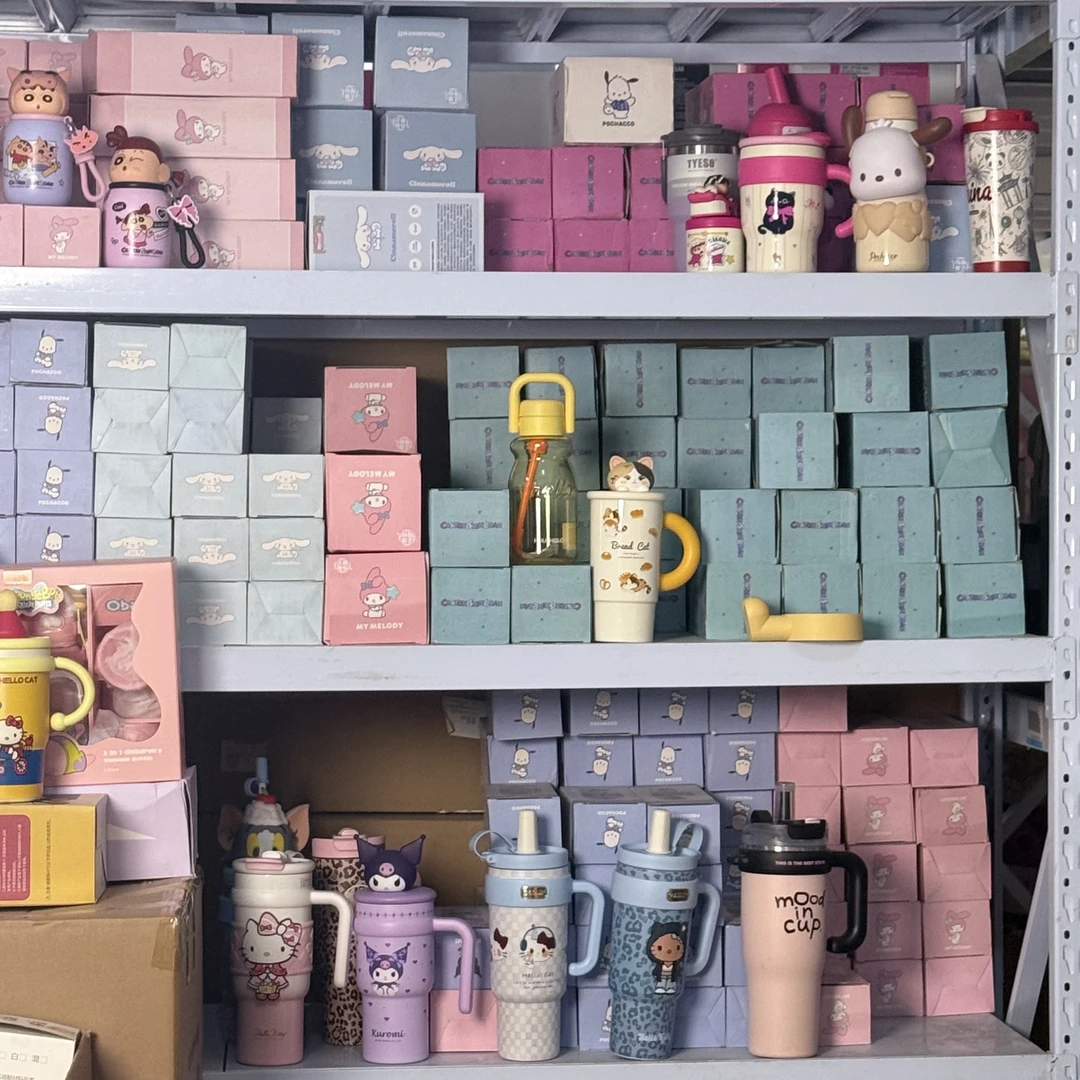 爱克斯纯钛迷你口袋杯可爱吸管316保温杯001