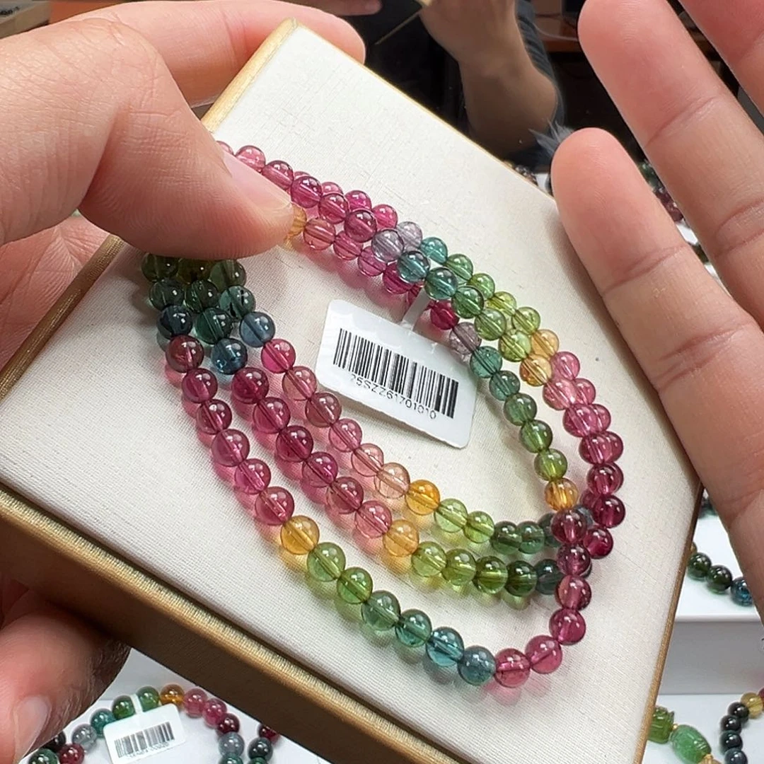 手串未镶嵌碧玺4.5mmmmmmmmmm