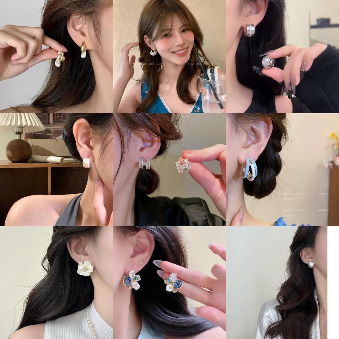 铜合金耳饰 2025年新款耳环