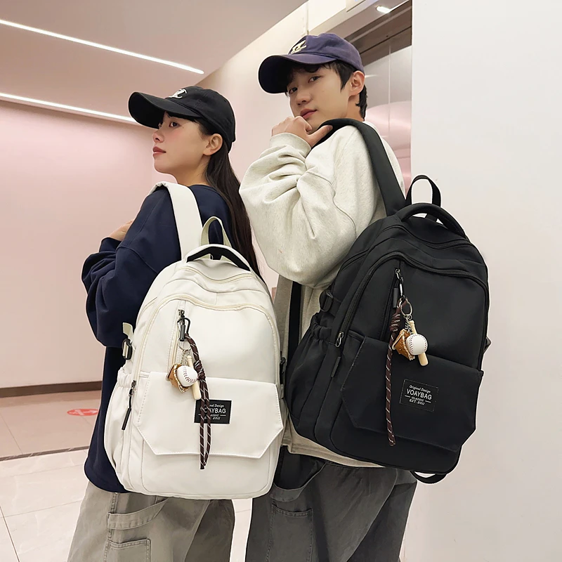 B01-B100编号新款学生双肩包旅行包包男士双休闲大学生健身包