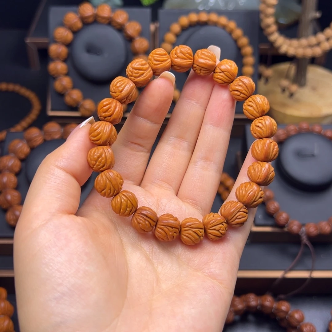 手串桃核火龙纹12手串