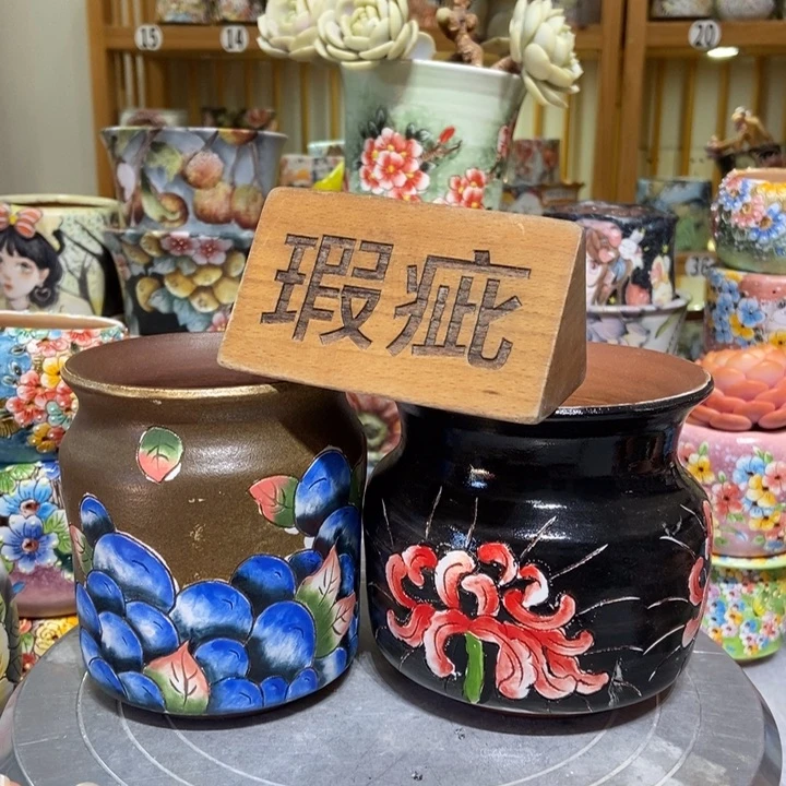 景德镇艺术手绘作品