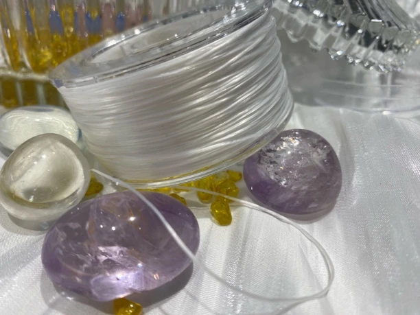 进口高端扁丝串珠子穿手串手链专用穿珠子线弹力文玩的手串弹力绳