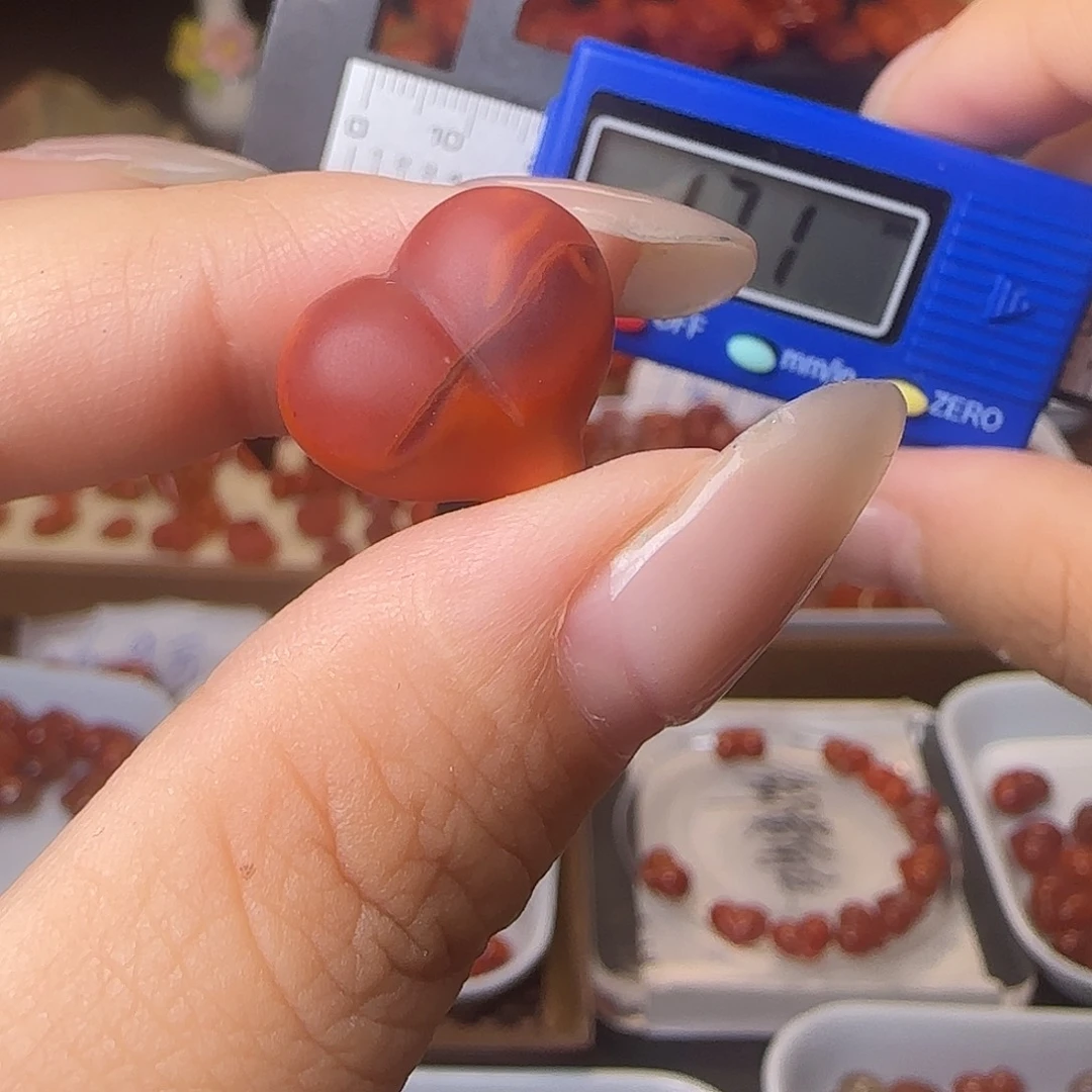 南红玛瑙未镶嵌吊坠(不含链)