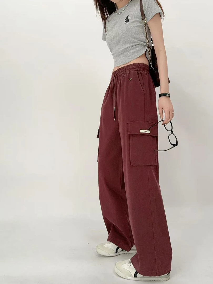 【工装裤】0712款水洗棉工装裤裤加长卫裤脚口百搭