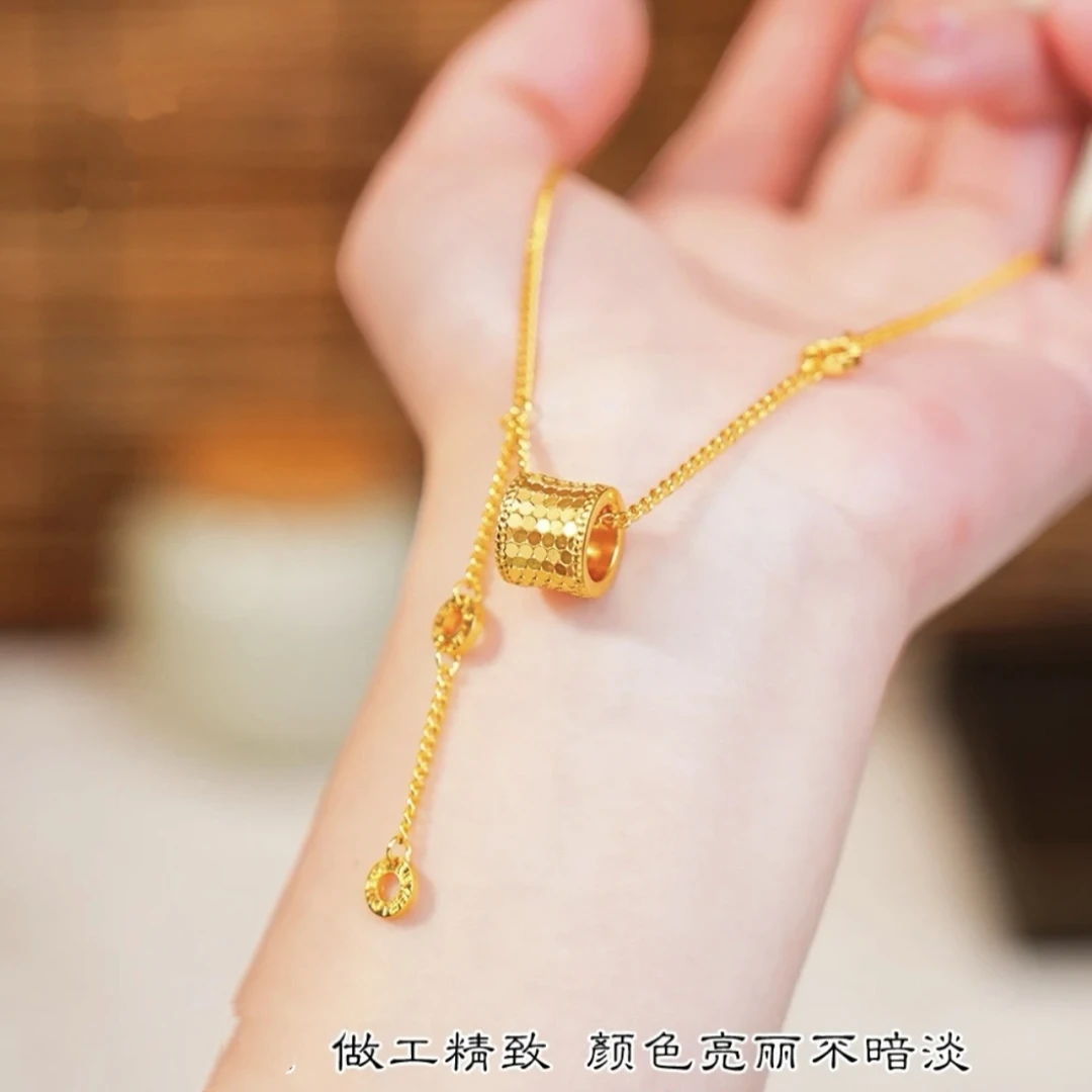 钛钢项链 金龙麟小蛮腰路路通网红时尚款项链