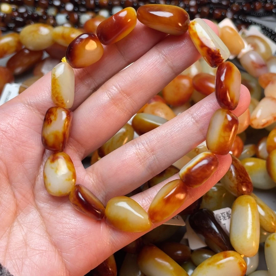 和田玉手链未镶嵌