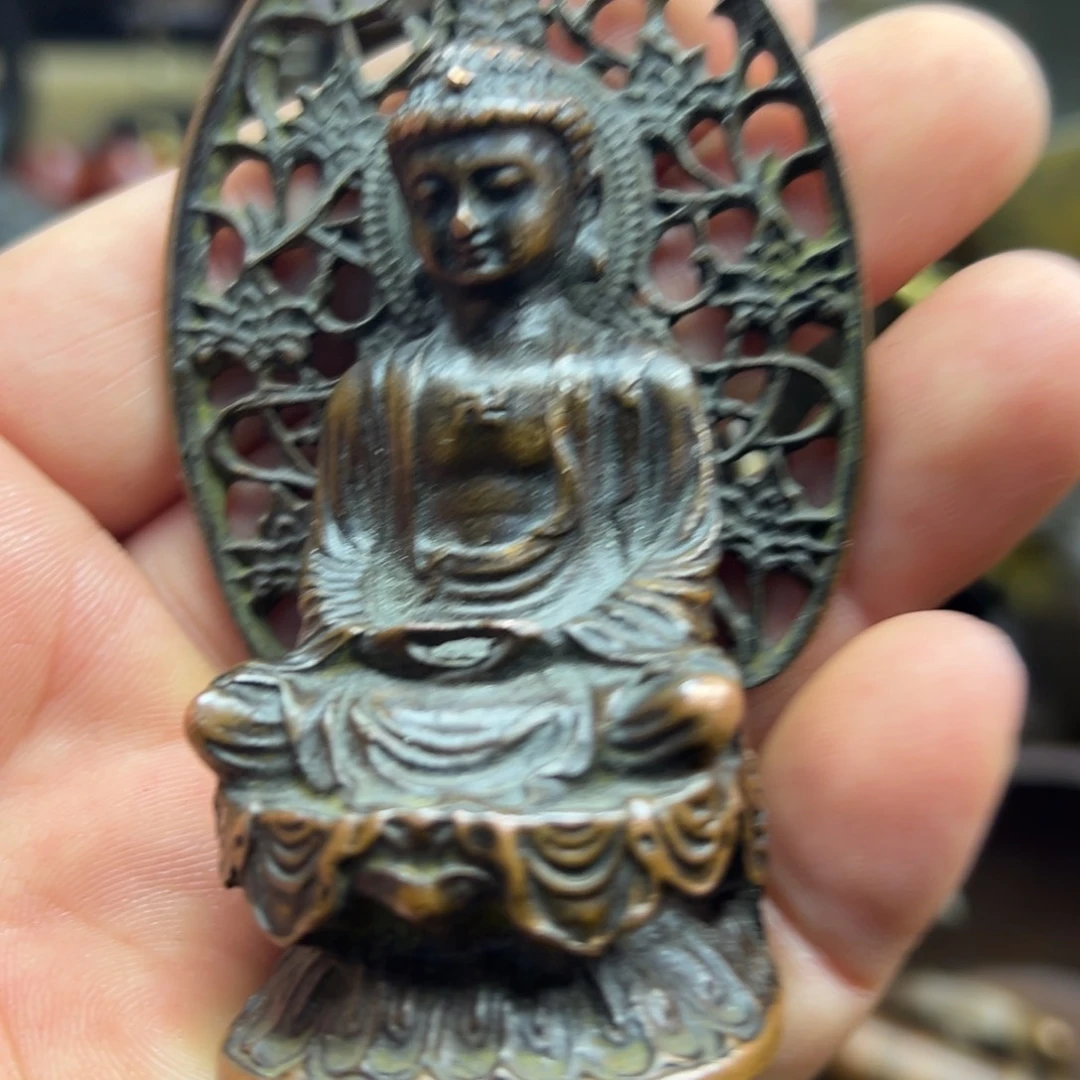 铜摆件欢迎欢迎你