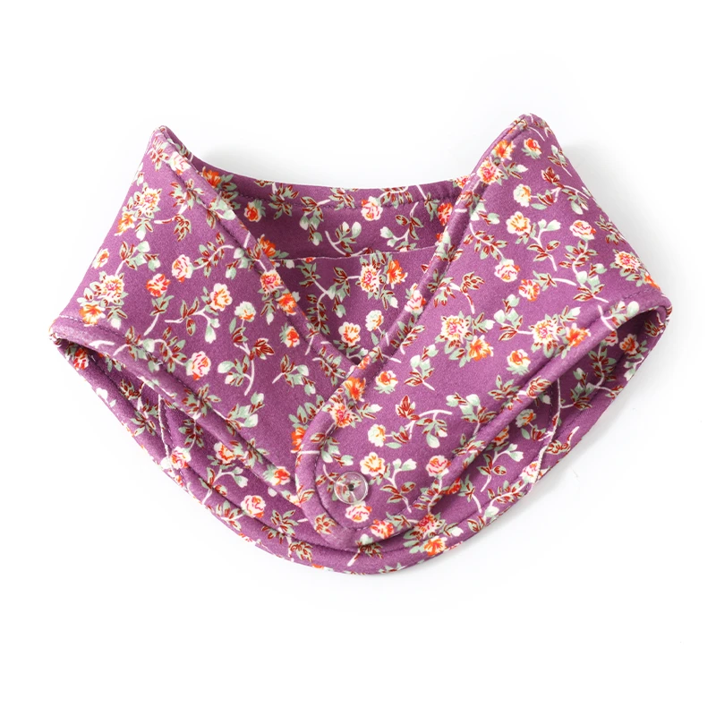 德绒带兜护颈椎护脖围脖男女空调房防寒中老年护颈保暖