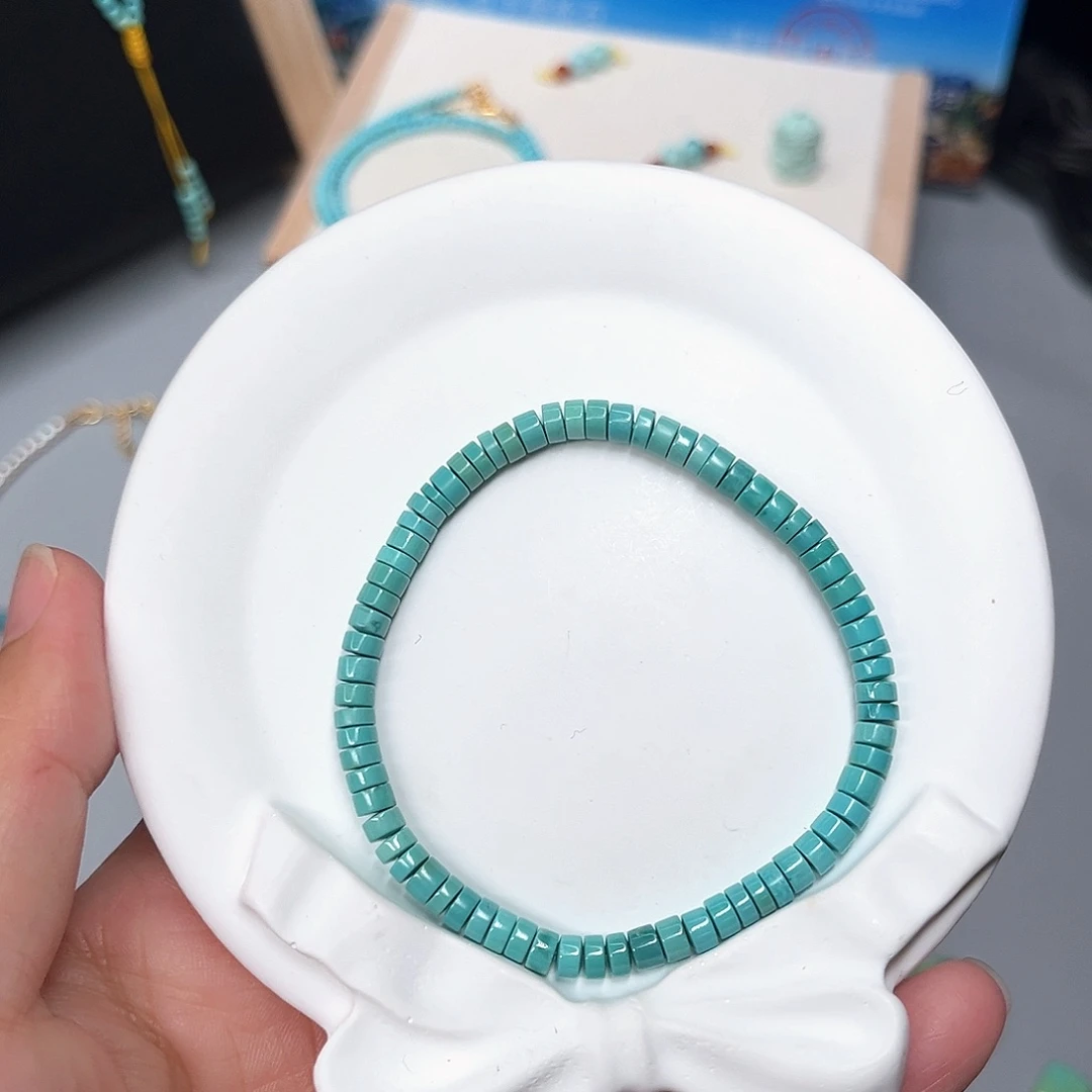 绿松石未镶嵌珠宝半成品