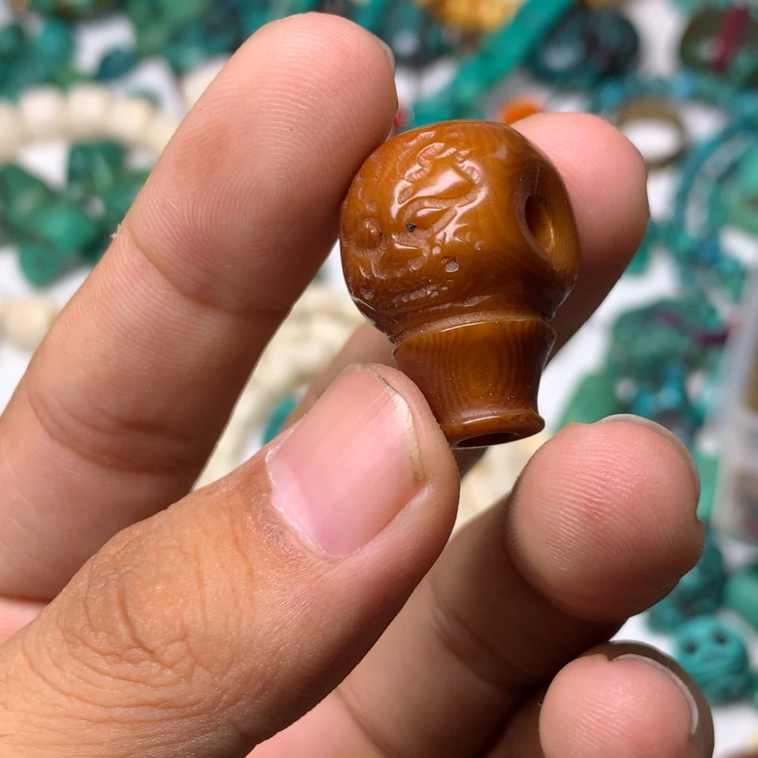 玻璃吊坠(赠链)藏传小元素