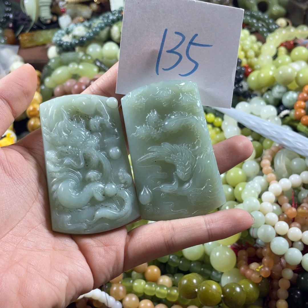 S***毛蛇纹石玉未镶嵌手链