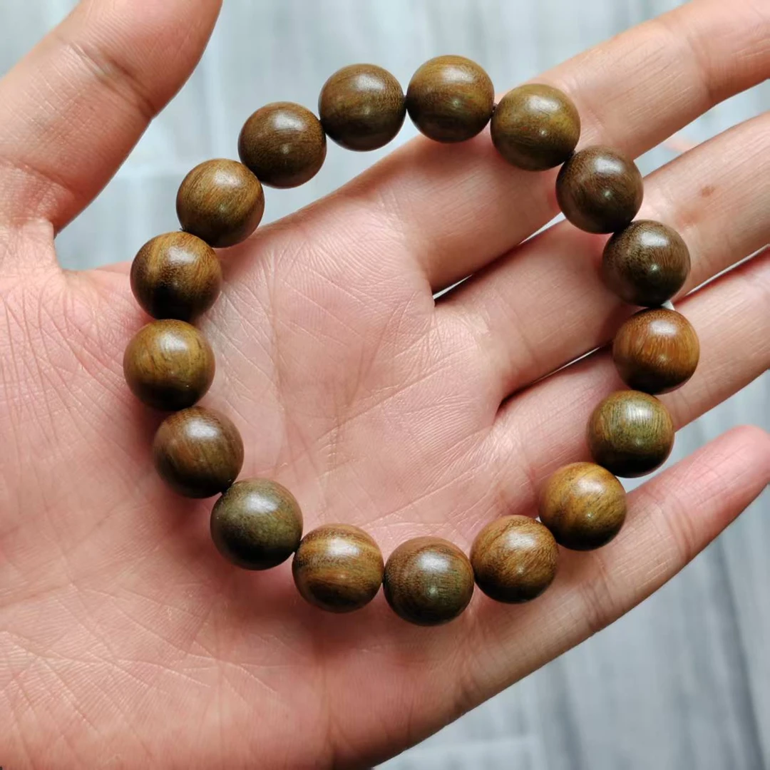 绿檀手串男女款卡12维腊木单圈 267（无礼盒）