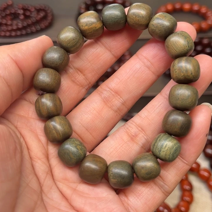 木质类阿根廷绿檀12老型珠