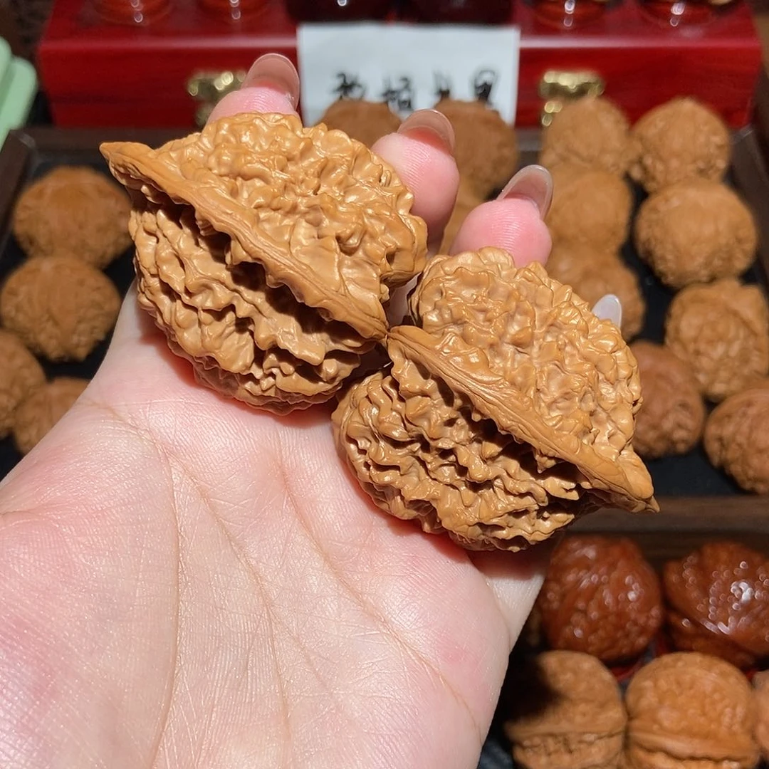 文玩核桃吊坠官帽47