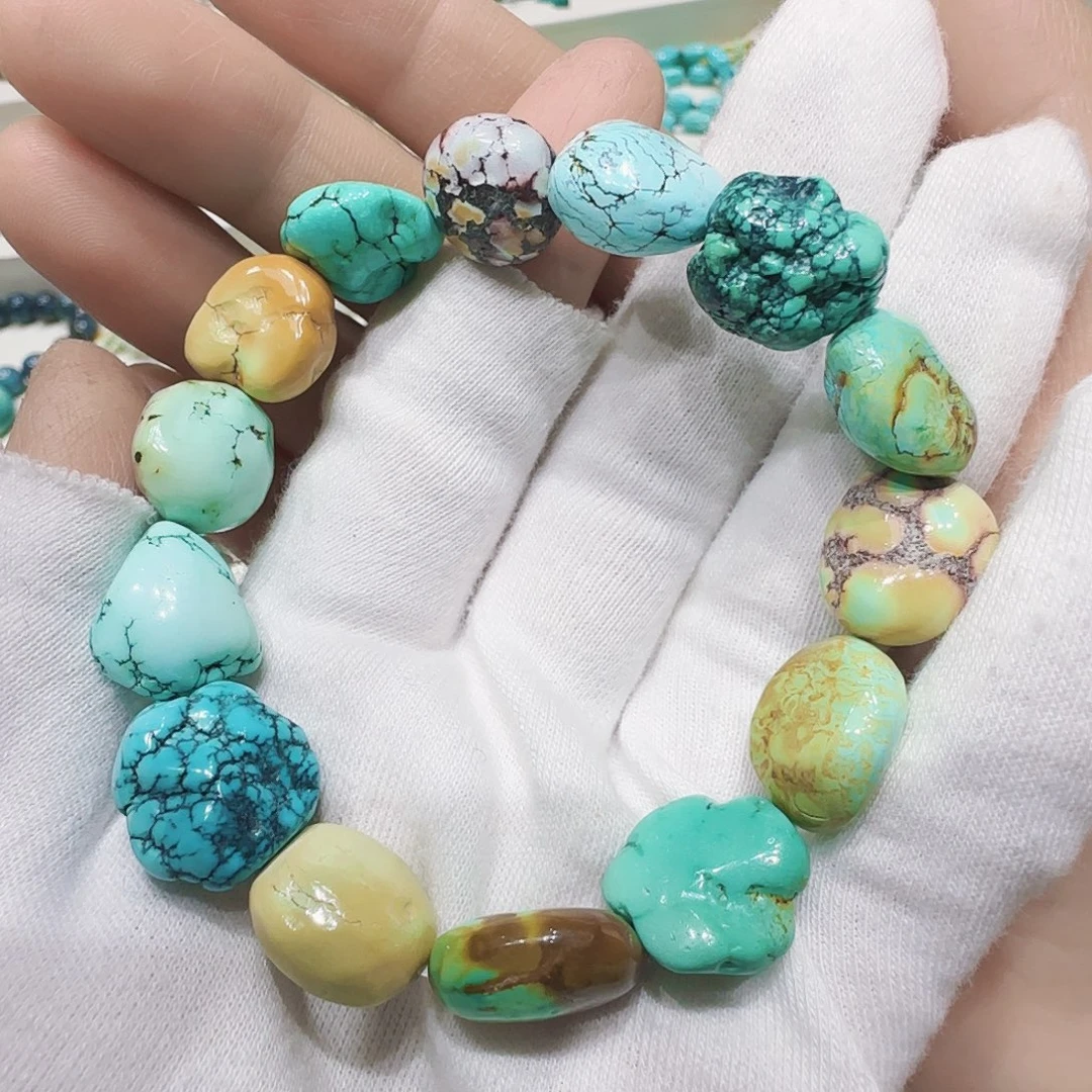 绿松石未镶嵌原矿绿松石