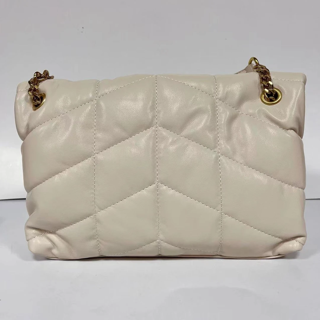 【小裴云朵】TR原创设计--椰奶白色云朵高定女包手提斜挎包-27