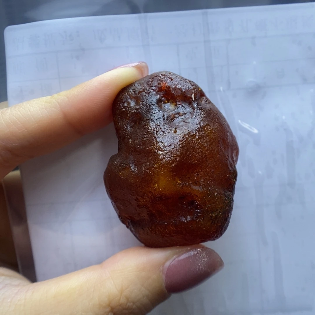 未镶嵌定制蜜蜡郎