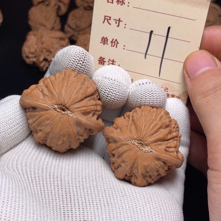 把件文玩核桃铁锤39尺全品白茬11