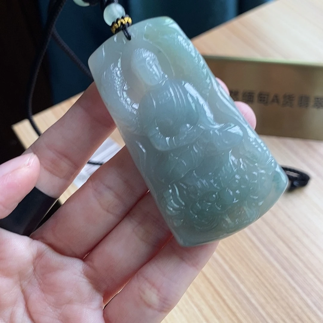 【闪购商品】颈饰未镶嵌翡翠天然缅甸A货翡翠