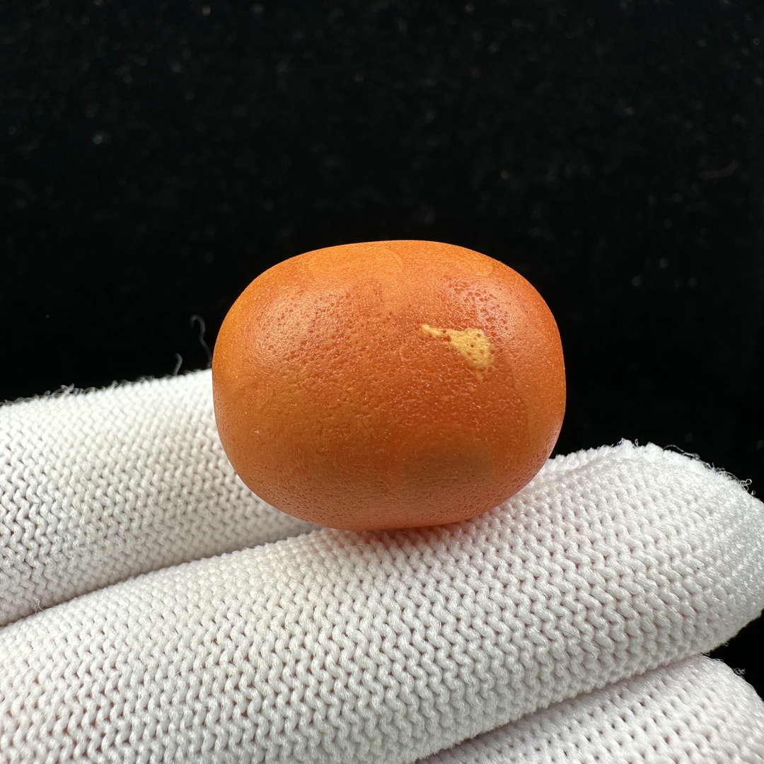 A2365天然原矿蜜蜡老蜡桶珠20x24mm6克抖音基地质检发货