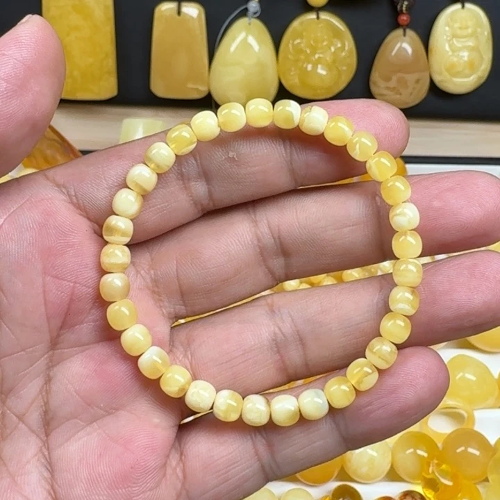 蜜蜡未镶嵌珠宝奇石老型6+