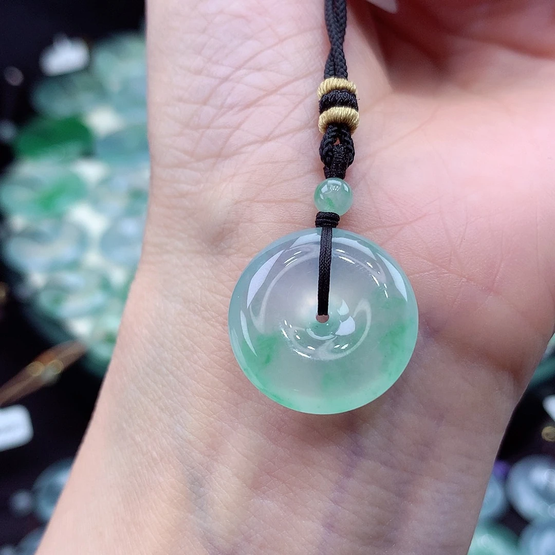 颈饰未镶嵌翡翠编号75尺寸20.3-5.6