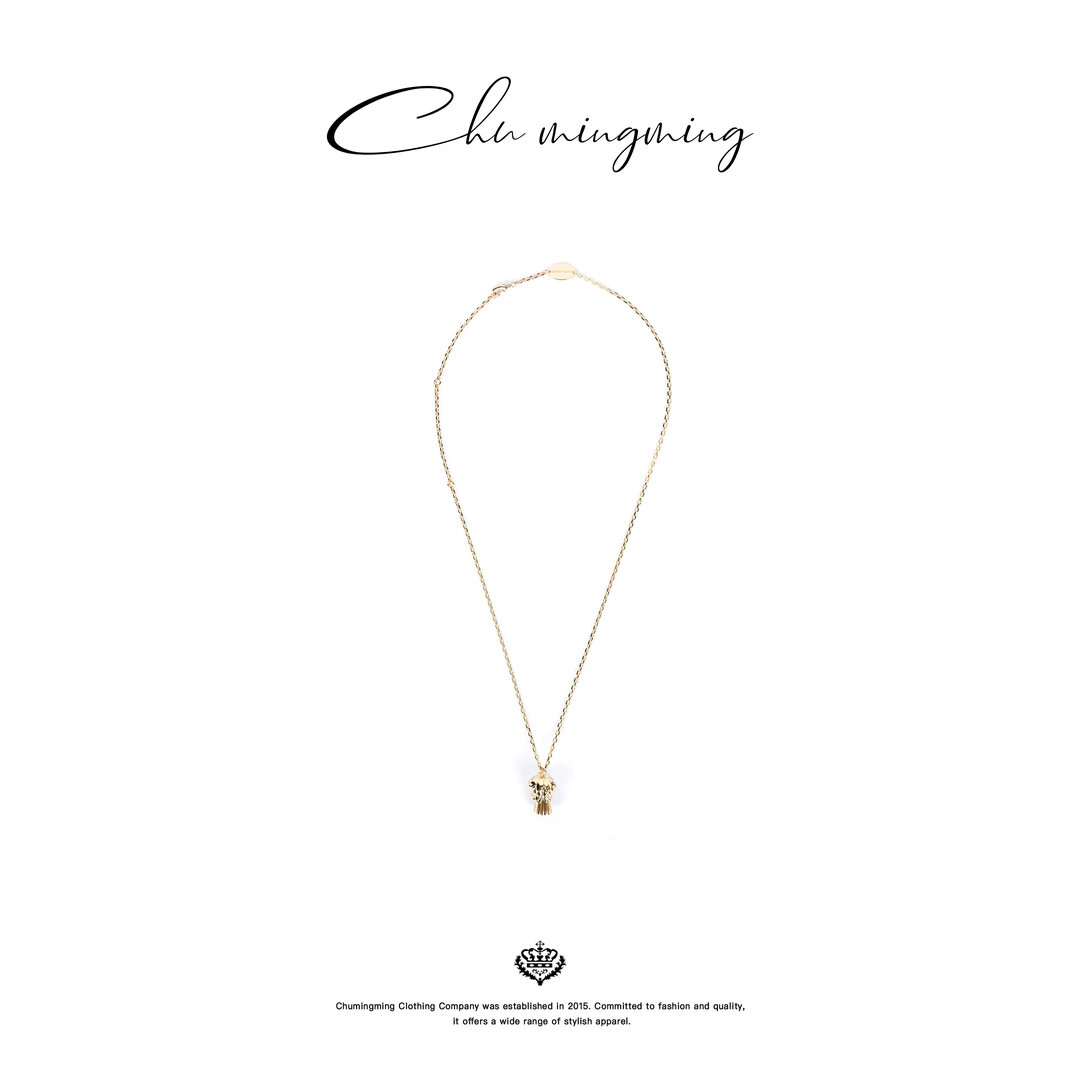 铜合金项链 【CHUMINGMING】花蕊项链SPCD2518