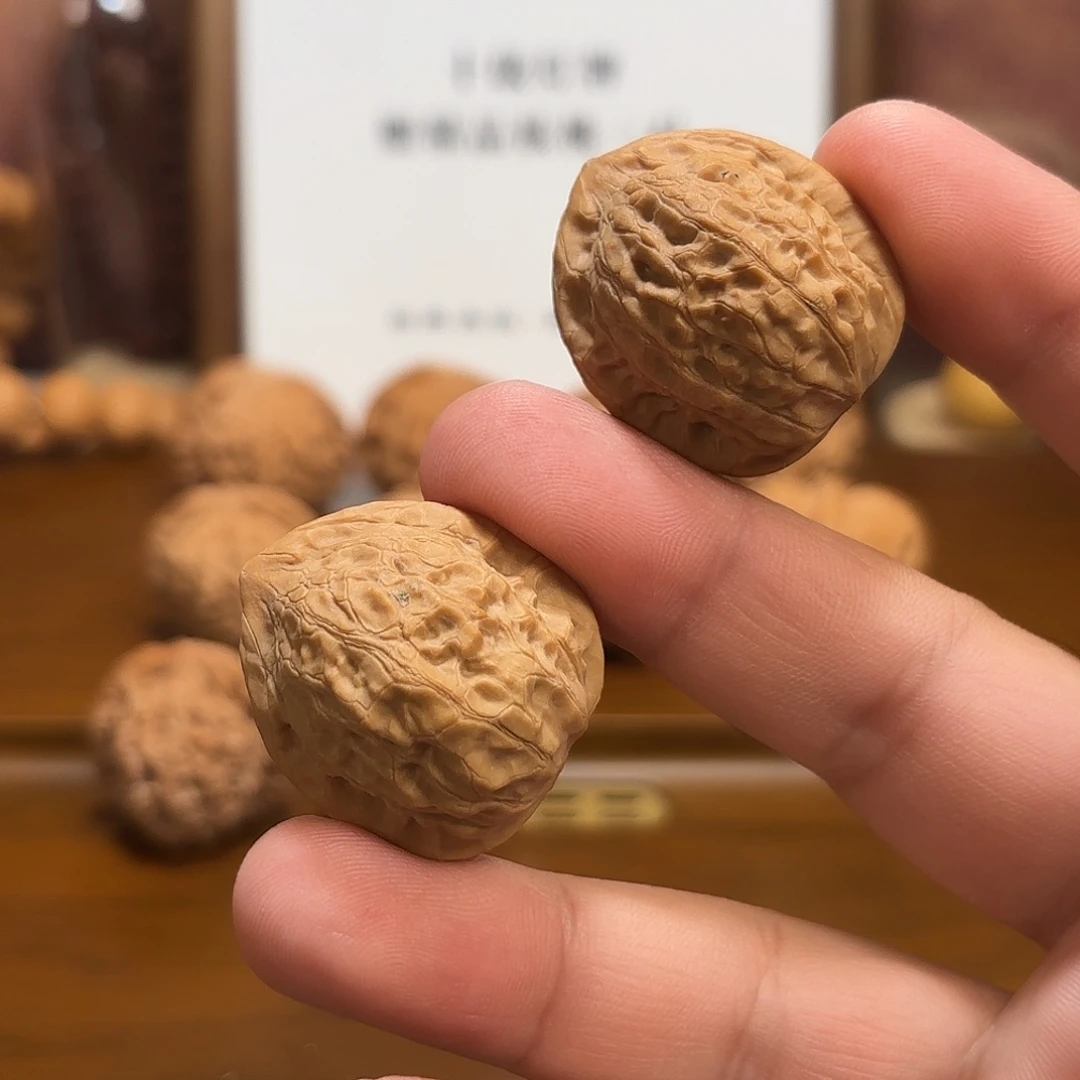 文玩核桃吊坠全品平谷舍利边30
