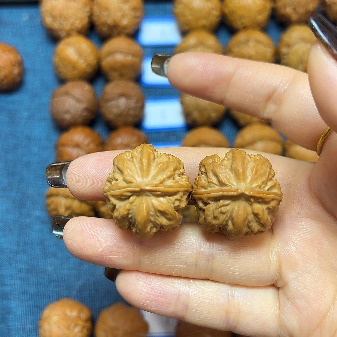 文玩核桃吊坠精品八棱27尺全品无修