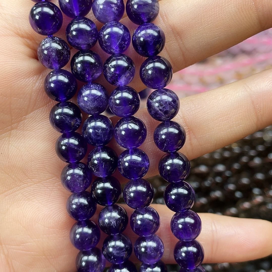 水晶珠宝半成品未镶嵌8mm