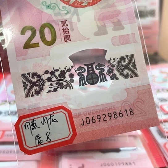 塑料小蛇钞069298618 朦胧