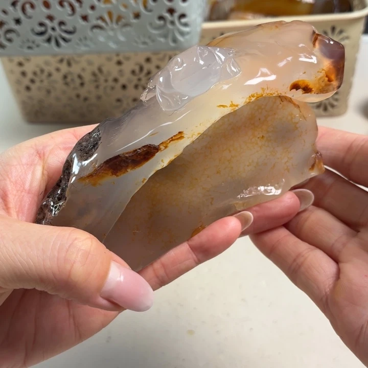 未镶嵌吊坠(不含链)玛瑙/玉髓
