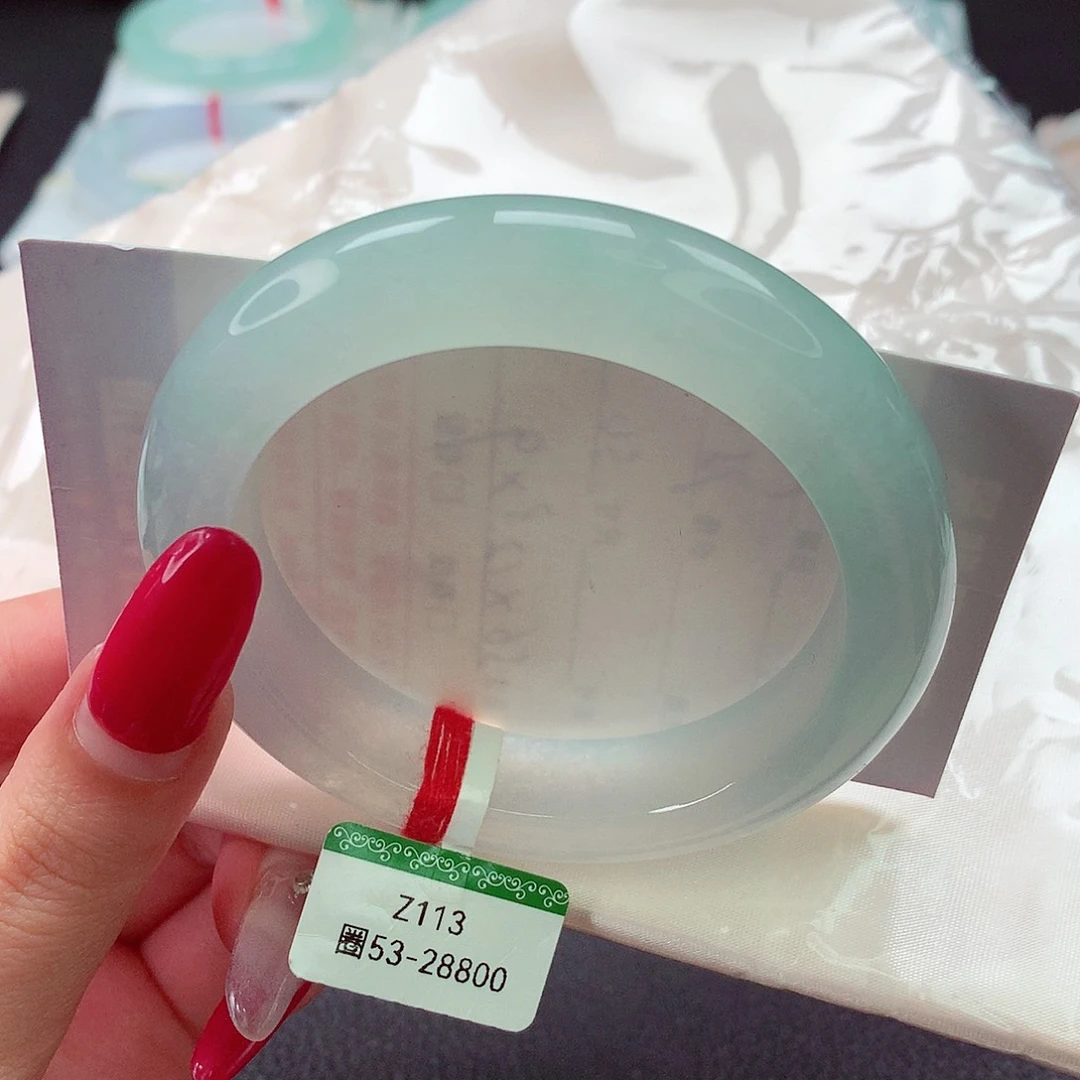 未镶嵌手镯翡翠缅甸天然a货翡翠手镯