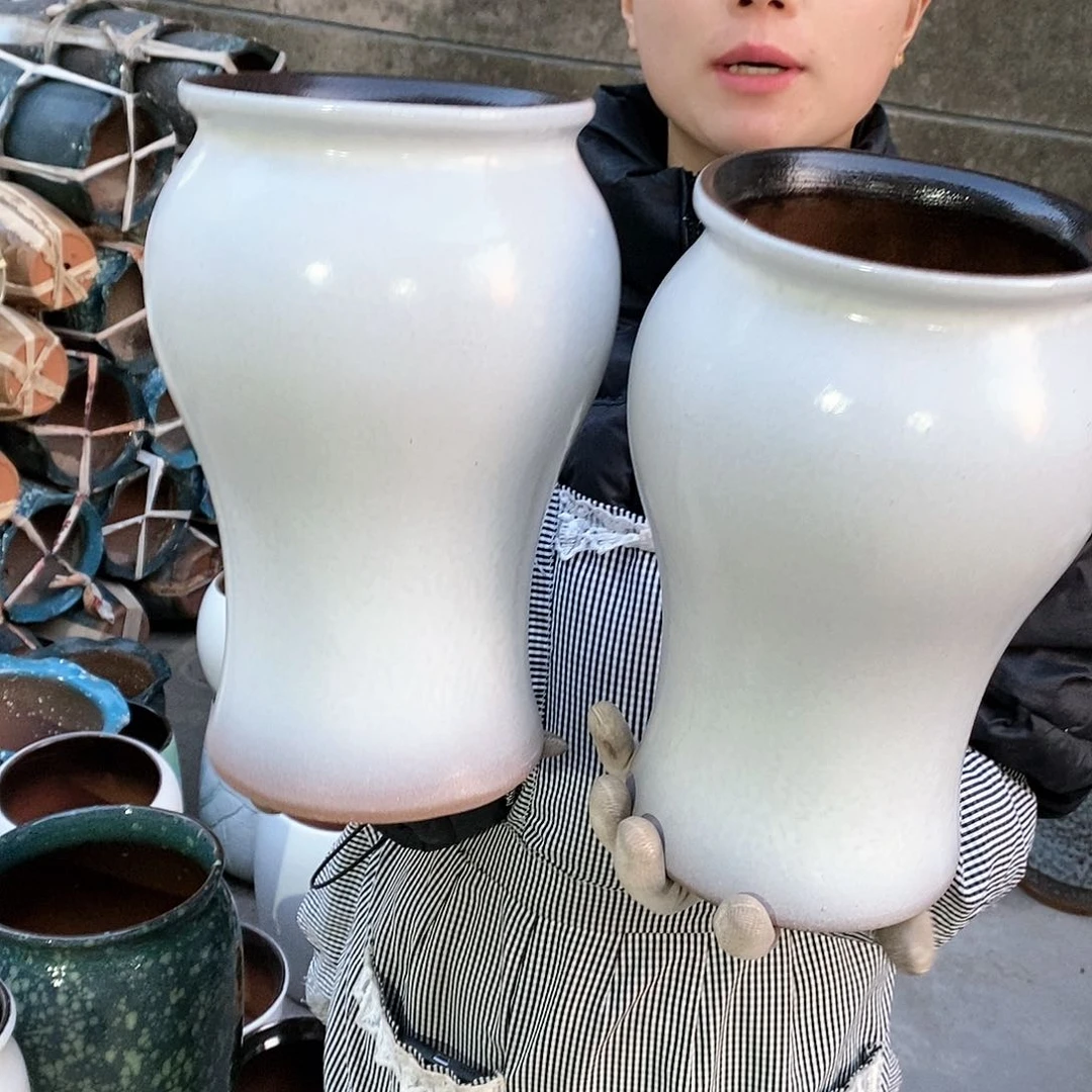 紫砂花盆正品口15高27