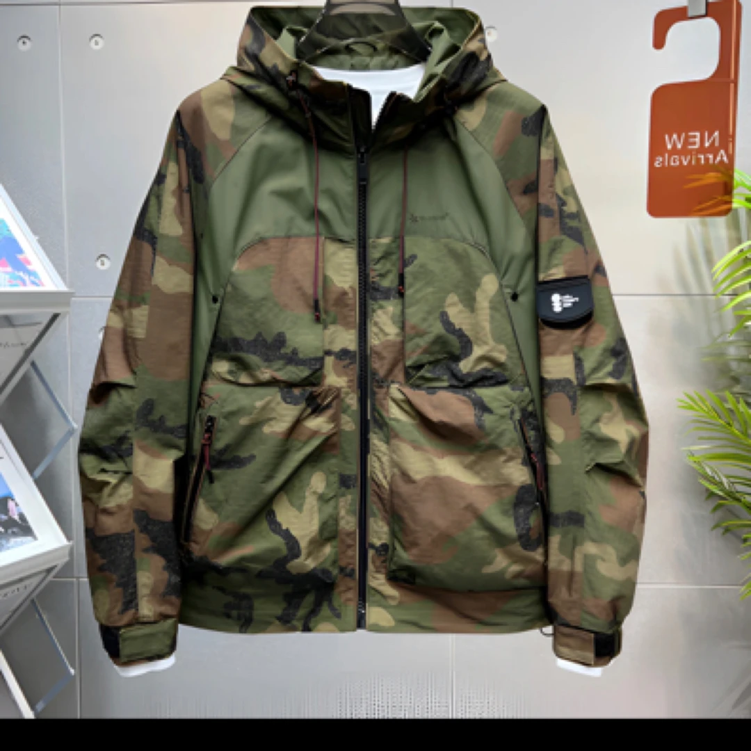 新款冲锋衣加厚连帽