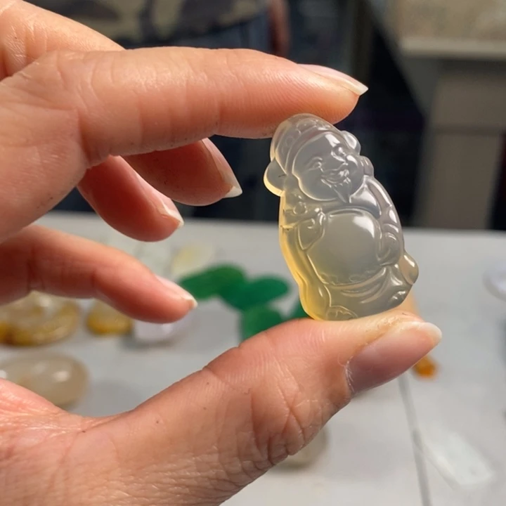 玛瑙/玉髓吊坠(不含链)未镶嵌