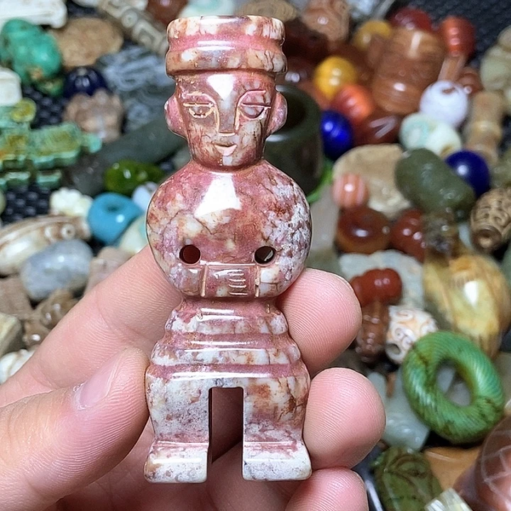 和田玉未镶嵌颈饰45