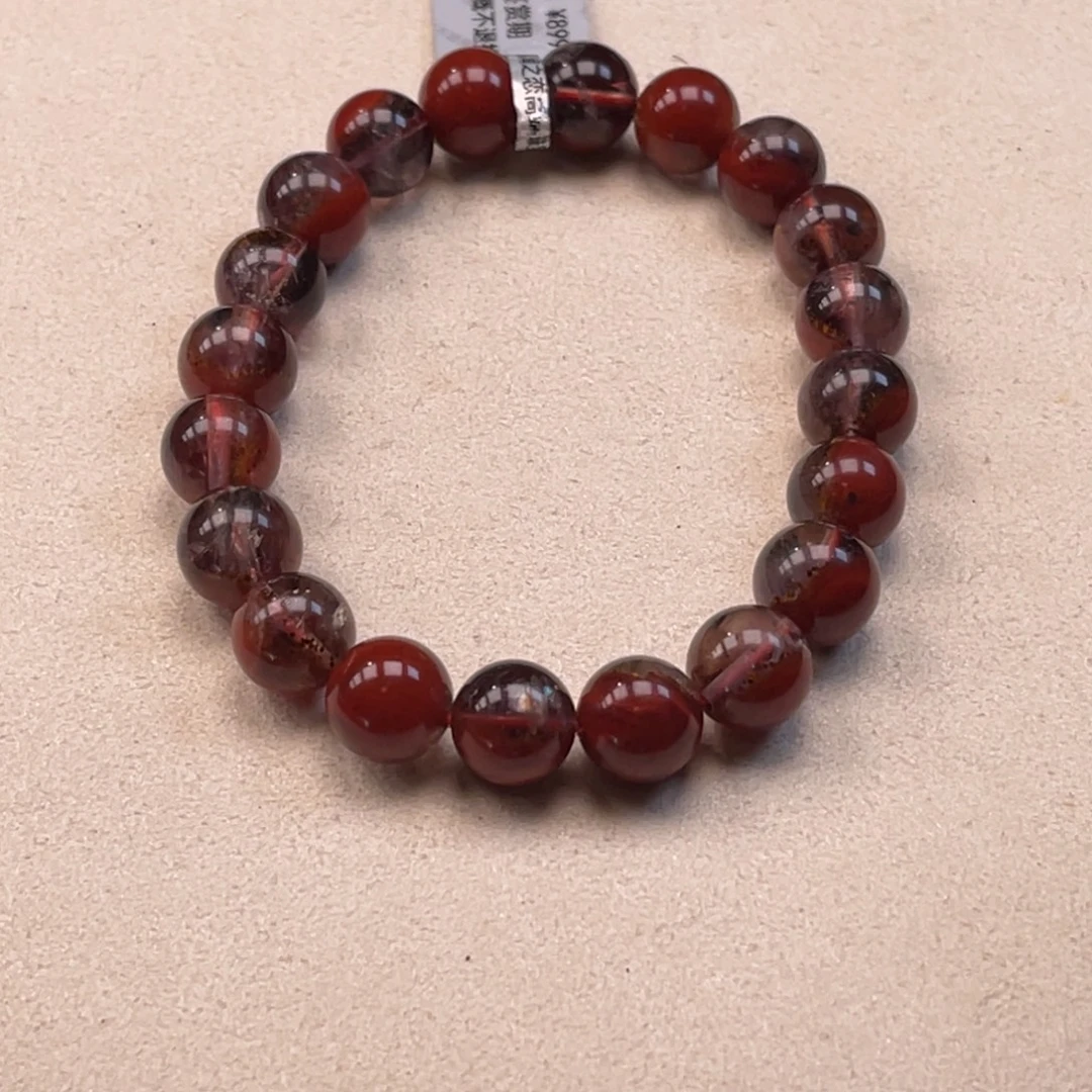 手串未镶嵌水晶极光荆棘玫瑰手串卡10 29g