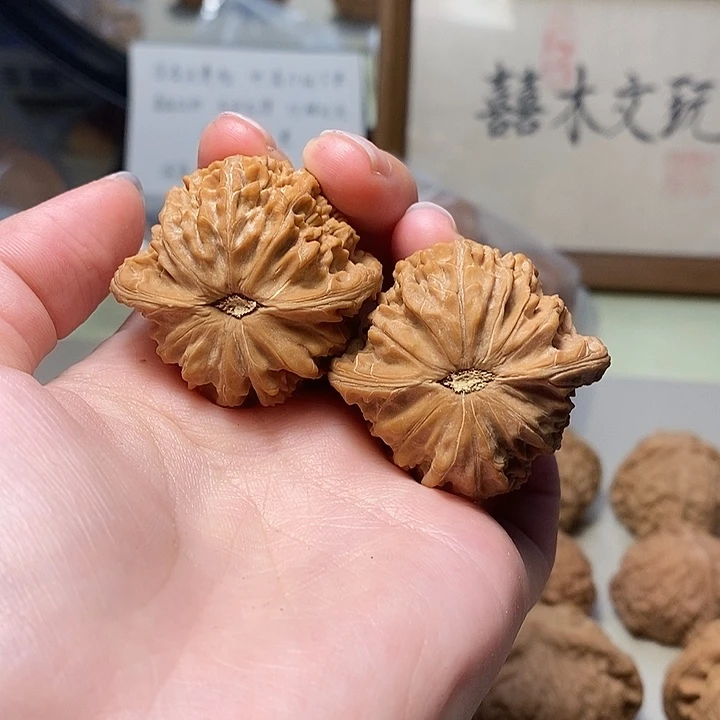 文玩核桃吊坠39磨盘