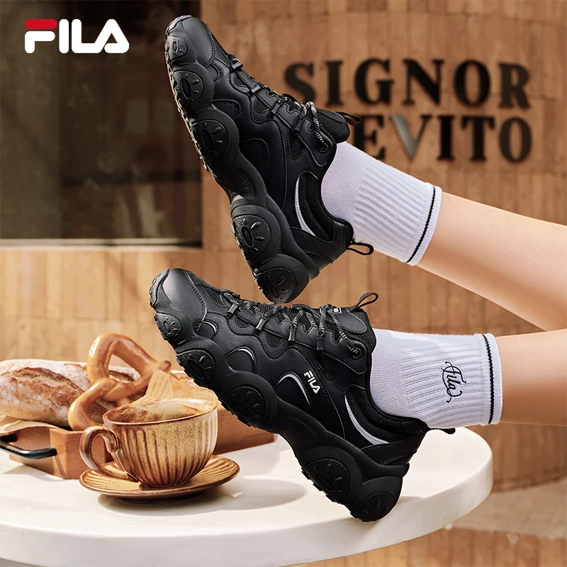 猫爪7代|FILA斐乐官方情侣老爹鞋2026春季新款男女厚底休闲运动鞋