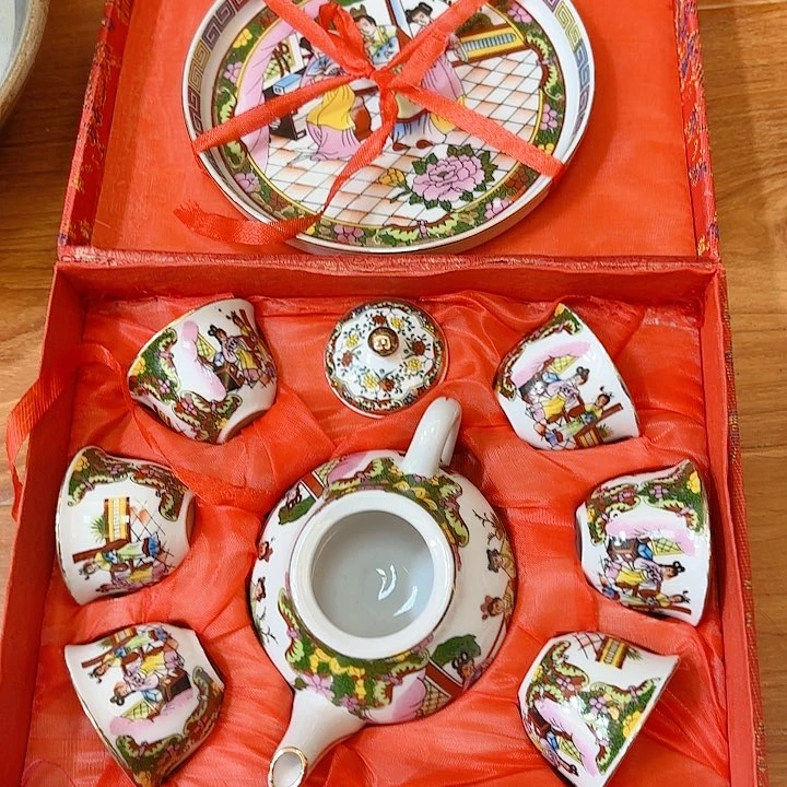 摆件天**国陶瓷摆件不固定一套