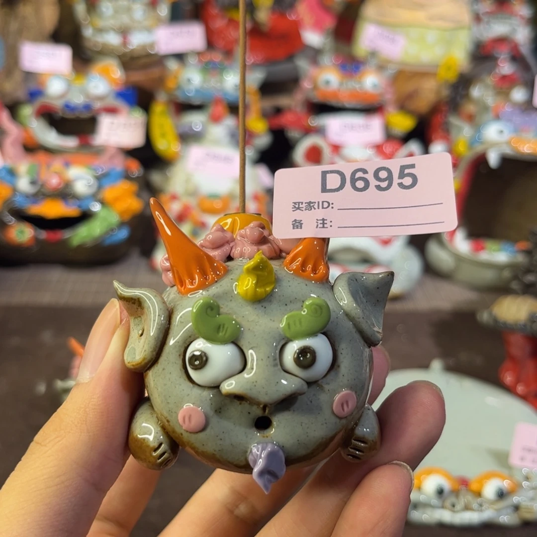 泥塑纯手工茶宠摆件