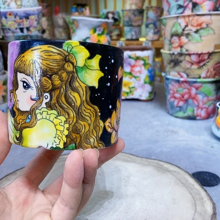 景德镇艺术手绘作品