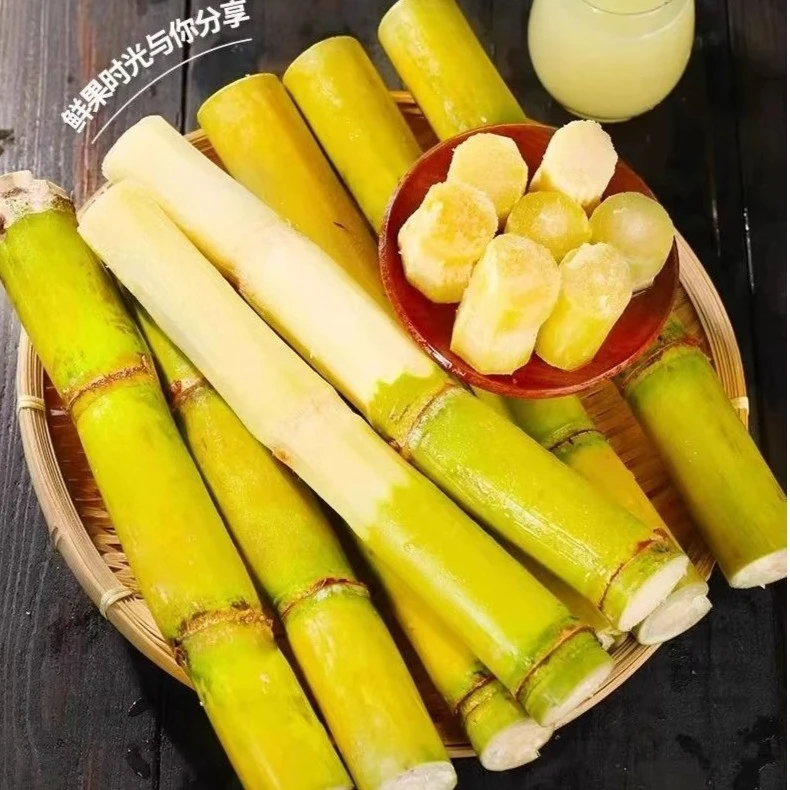 云南黄皮甘蔗正宗中段应季水果脆甜多汁口感清甜