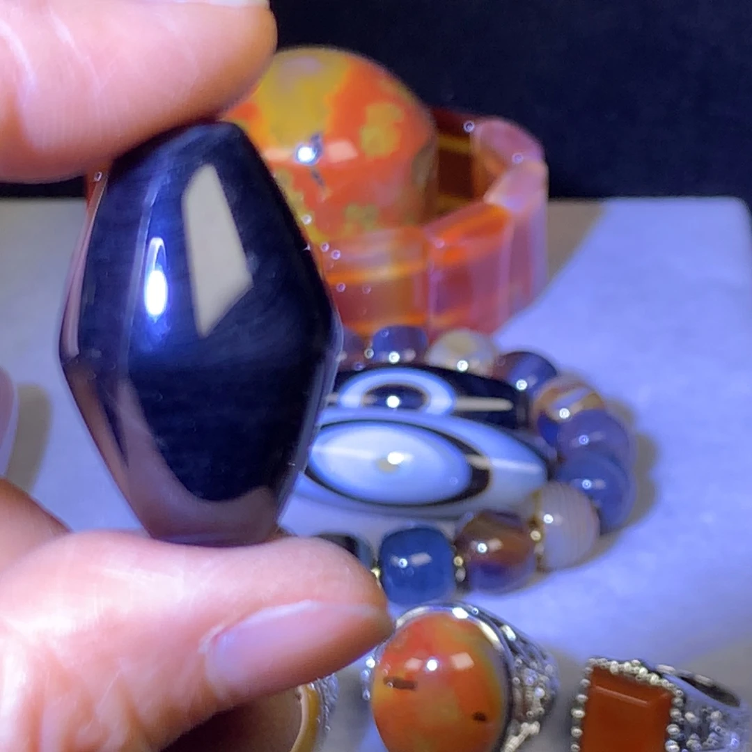 玛瑙/玉髓未镶嵌颈饰