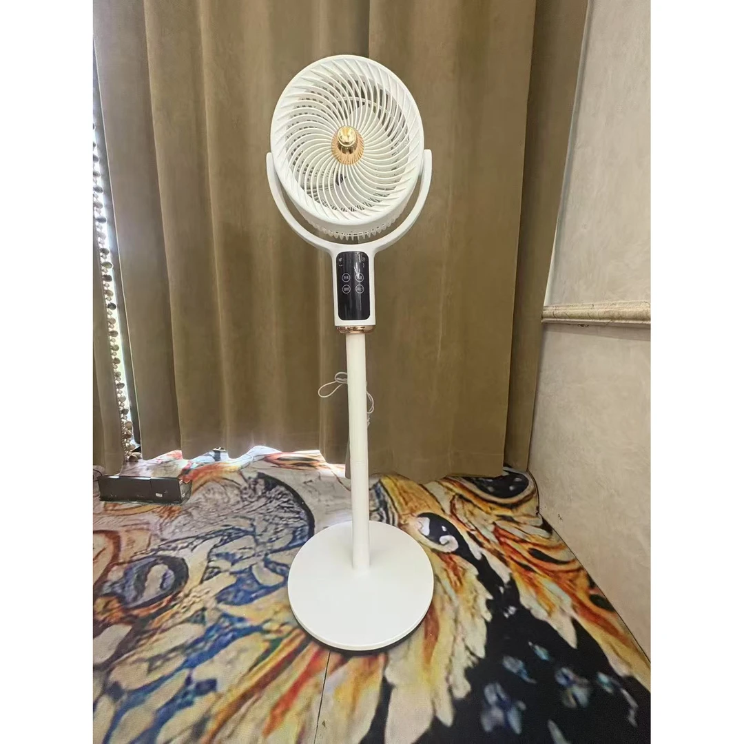 立式家庭风扇轻柔风立柱小风扇 养生壶家用多功能烧水 款式随机发