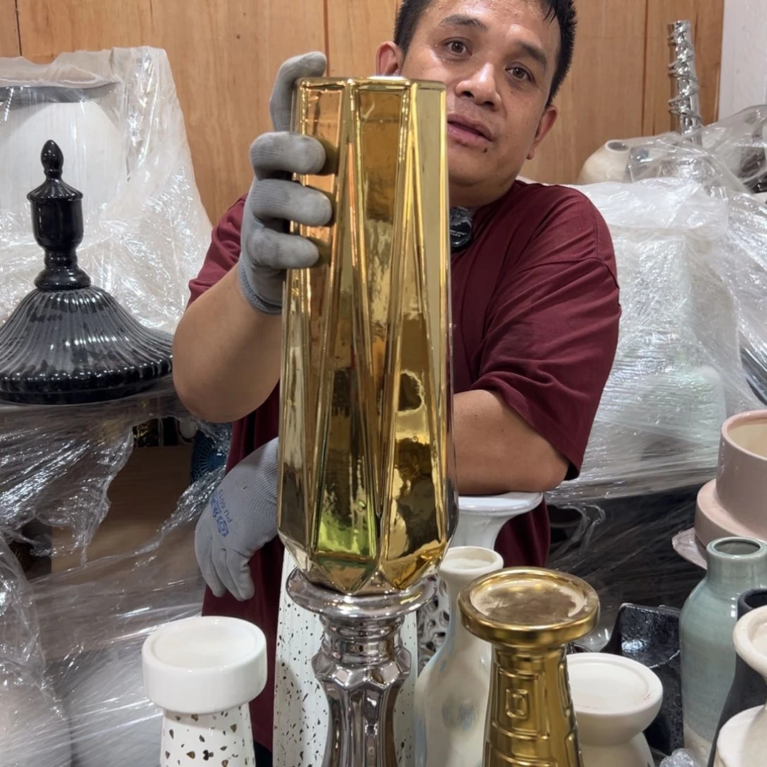摆件41 号高温陶瓷装饰品（部分微瑕）气泡 针孔